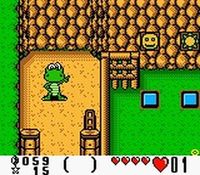 une photo d'Ã©cran de Croc 2 sur Nintendo Game Boy Color